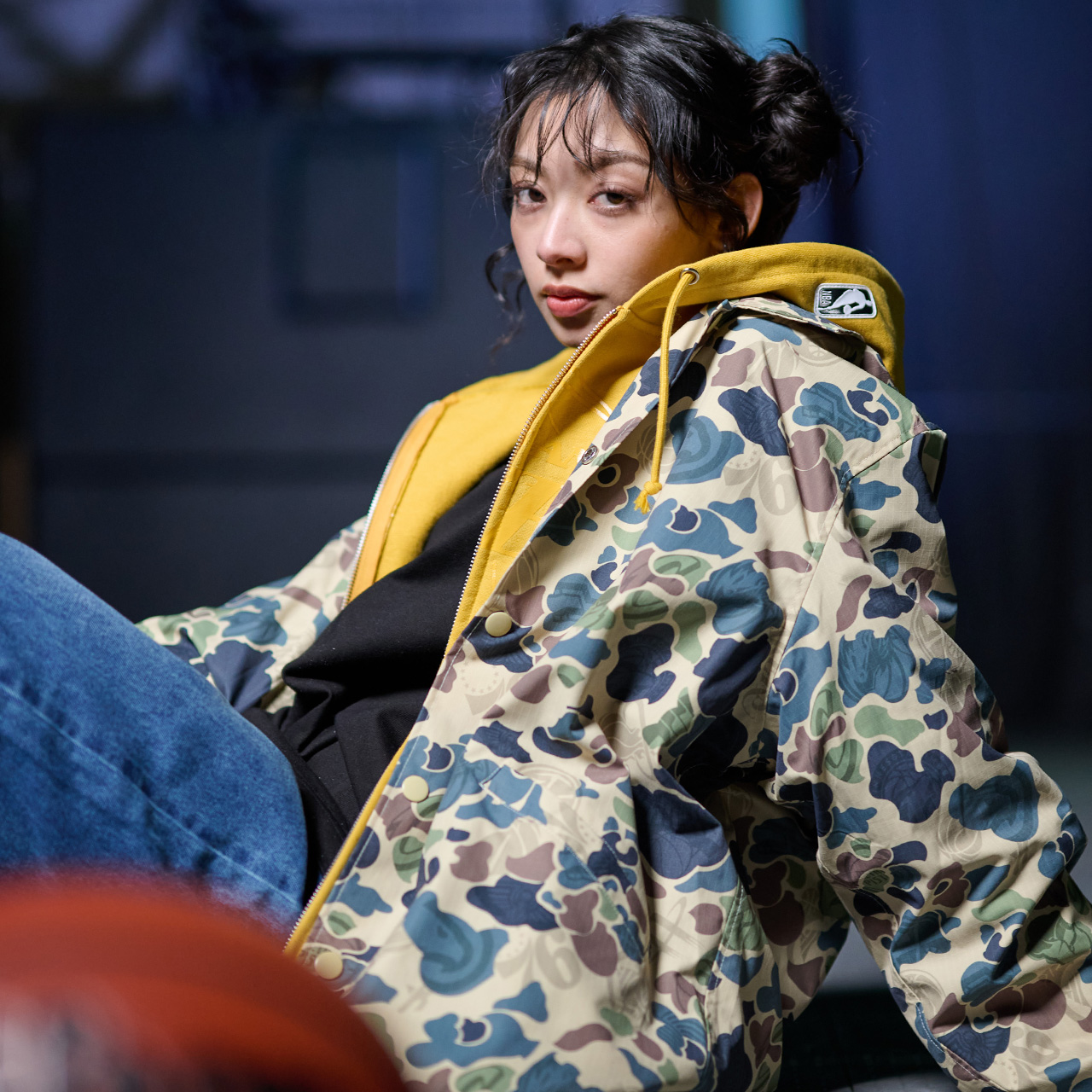 >迷彩柄がポイント　数量限定で発売中